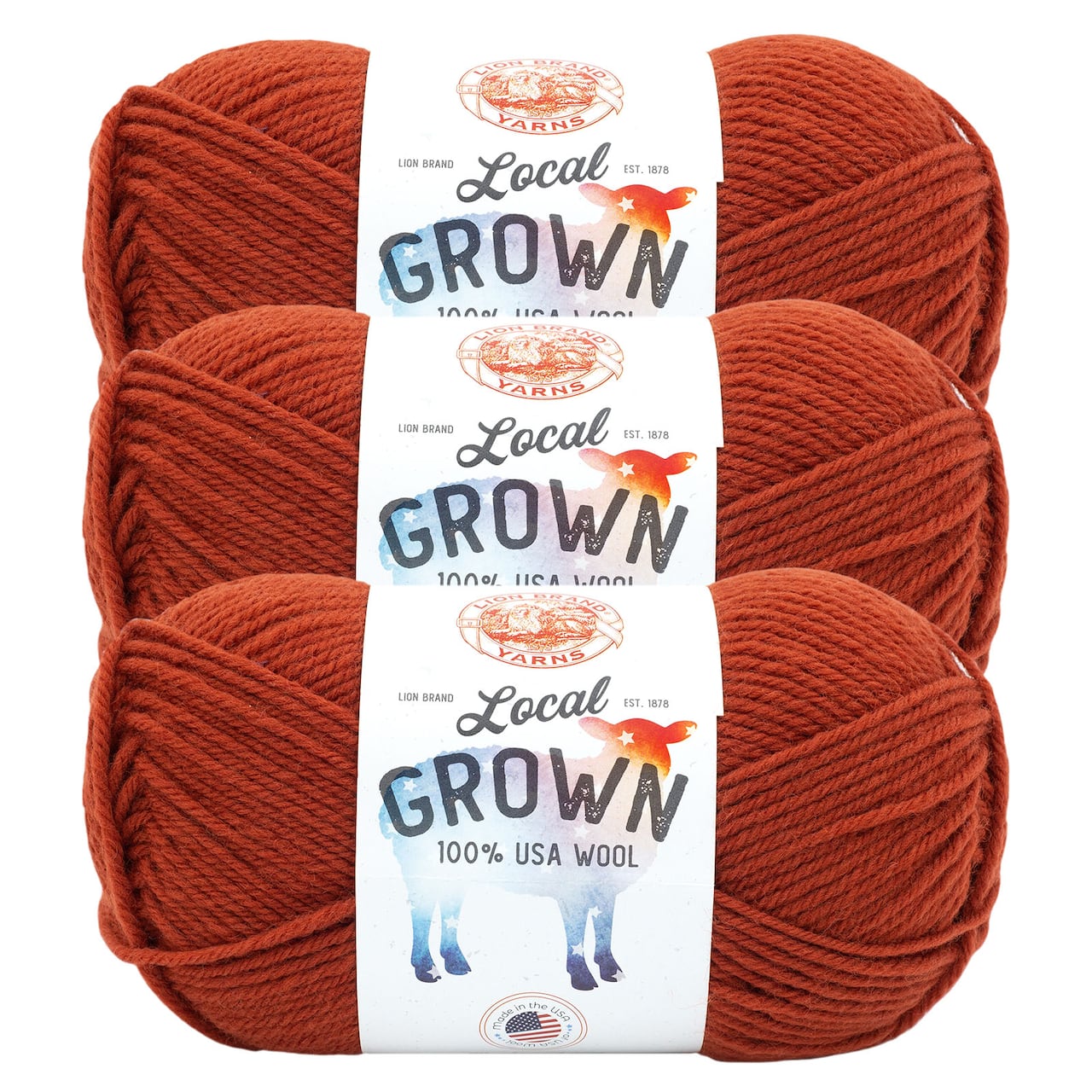 3 Pack Lion Brand&#xAE; Local Grown Yarn